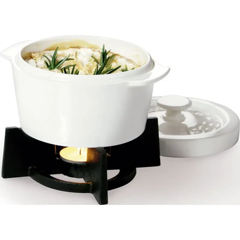 Compra FONDUE CERAMICA QUESO/CHOCOLATE MINI- 500ML BOSKA 340033 al mejor precio