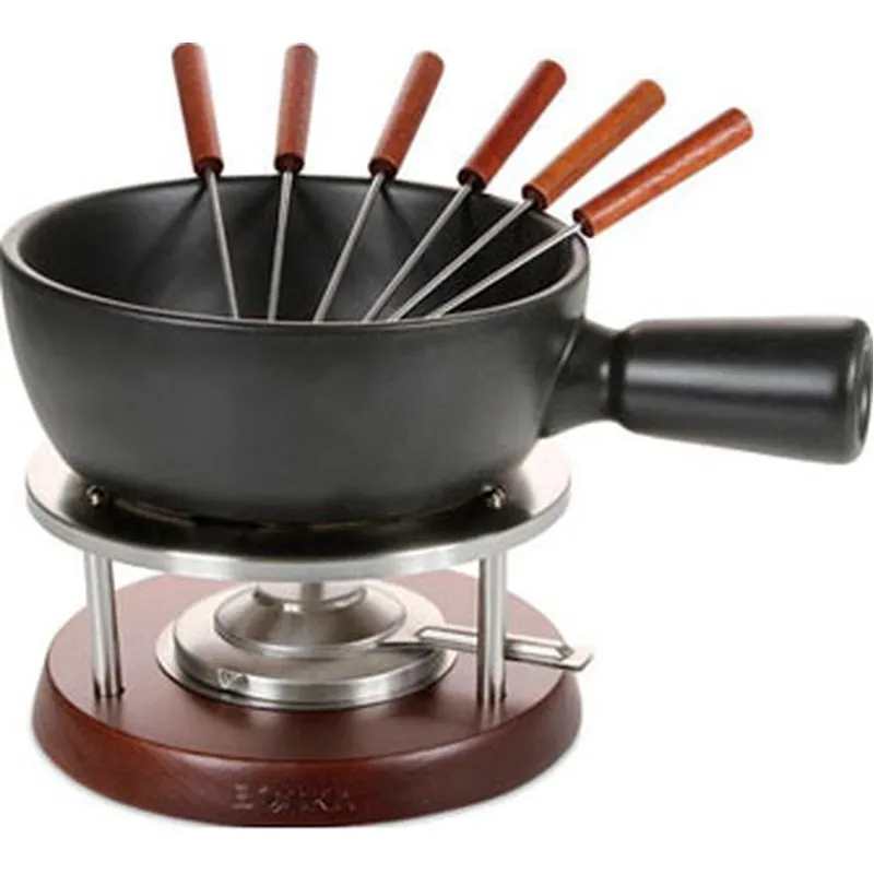 Compra FONDUE CERAMICA QUESO NEGRA-1,3L BOSKA 853528 al mejor precio