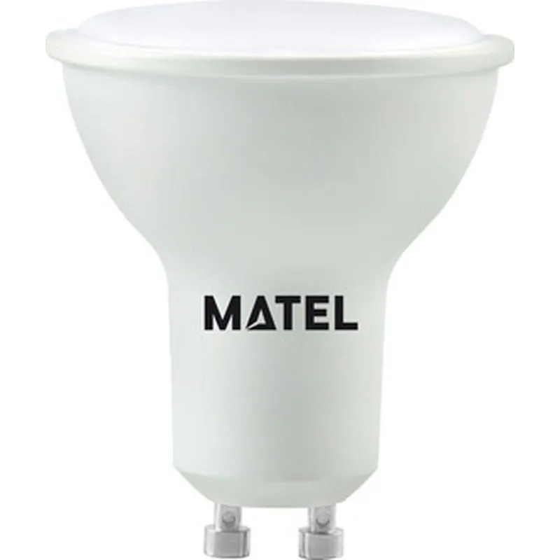 Compra BOMBILLA DICROICA LED GU10 8W 800LM 6400K MATEL 24474 al mejor precio