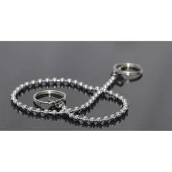 CADENA CON ANILLAS LATON...