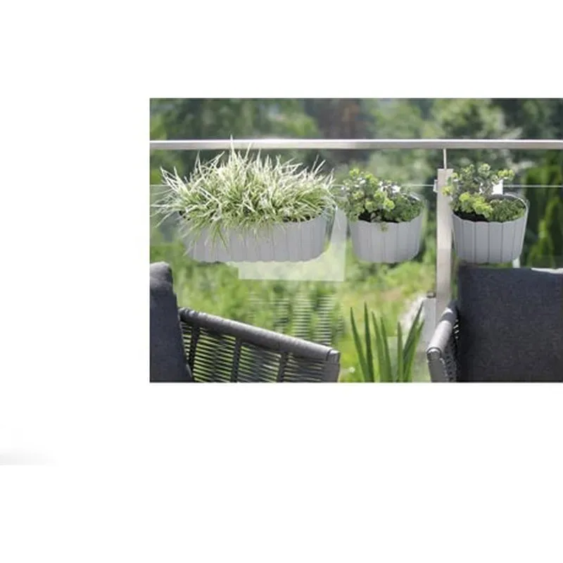 Compra JARDINERA CON GANCHO BOARDEE 2,2 L BLANCO VAM DDES200-S449 al mejor precio