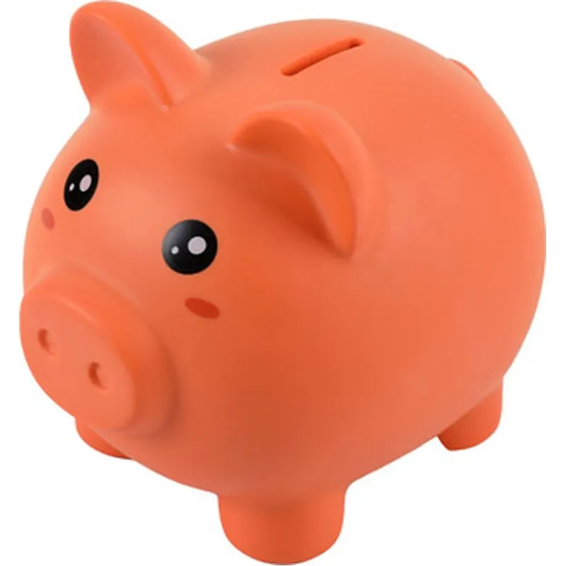 Compra HUCHA PLASTICO CERDITO - NARANJA, 18 X 15 CM XL2497F al mejor precio