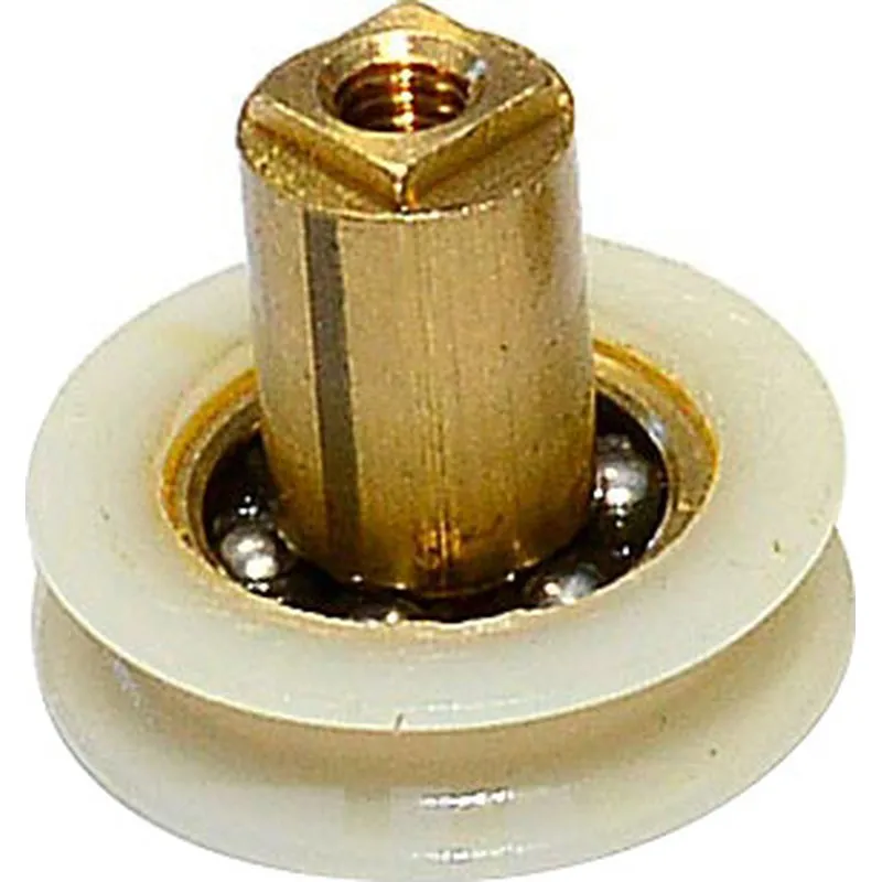 Compra RODAMIENTO MAMPARA TUBO 22 MM BLANCO 12UDS 68222 al mejor precio