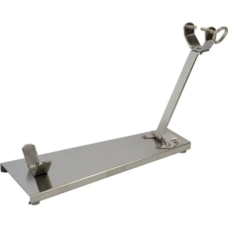 Compra JAMONERO INOXIDABLE PLETINA PLEGABLE 46 X 18,5 X 25 CM FLORES CORTÉS 17812 al mejor precio