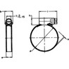 ABRAZADERA ASFA L 3017 W1 (200 UNIDADES) 8- 12 (L) MIKALOR 3016508