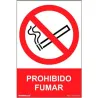 SEÑAL PVC PROHIBIDO FUMAR 300 X 210 MM NORMALUZ RD40000
