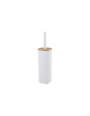 Compra Escobillero wc blanco bambu serie rotello WENKO 25296100 al mejor precio