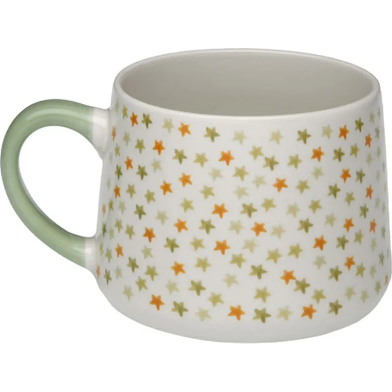 Compra MUG CERAMICA ESTRELLA 0,39L 9X9X8CM VERSA 22860005 al mejor precio