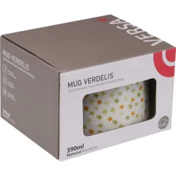 Compra MUG CERAMICA ESTRELLA 0,39L 9X9X8CM VERSA 22860005 al mejor precio