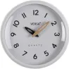 Compra RELOJ DE PARED REDONDO MARCO BLANCO 6X24,4X24,4CM VERSA 22360044 al mejor precio