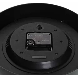 Compra RELOJ DE PARED REDONDO MARCO NEGRO 6X24,4X24,4CM VERSA 22360045 al mejor precio