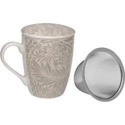 TAZA INFUSION GRIS CON TAPA...