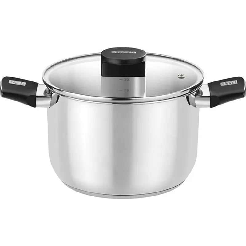 Compra OLLA CON TAPA CRISTAL ELITE BAQUELITA 18CM MONIX M240218 al mejor precio