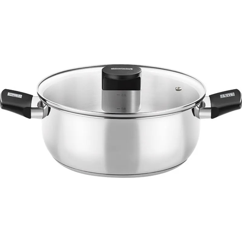 Compra CACEROLA CON TAPA CRISTAL ELITE BAQUELITA 20CM MONIX M240320 al mejor precio