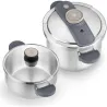 Compra OLLA RAPIDA PRESION EMOTION SET 2U 4L+7L BRA A180205 al mejor precio