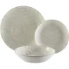 Compra VAJILLA PORCELANA 18PZS DECORADA AYLEN GRIS VERSA 22890004 al mejor precio