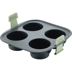 MOLDE MUFFINS SILICONA 4...