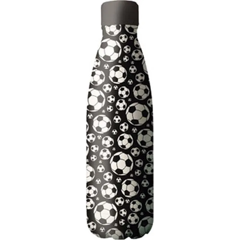 Compra BOTELLA INOX TERMO 500ML FOOTBALL ITOTAL ID0459 al mejor precio