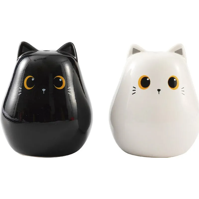 Compra SALERO Y PIMENTERO CERAMICA GATOS 5,5X7CM ITOTAL XL3051 al mejor precio
