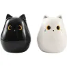 Compra SALERO Y PIMENTERO CERAMICA GATOS 5,5X7CM ITOTAL XL3051 al mejor precio