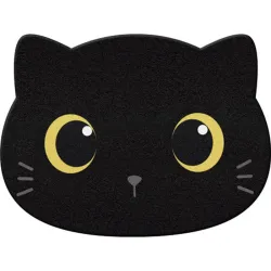 FELPUDO GATO NEGRO-45X60CM...