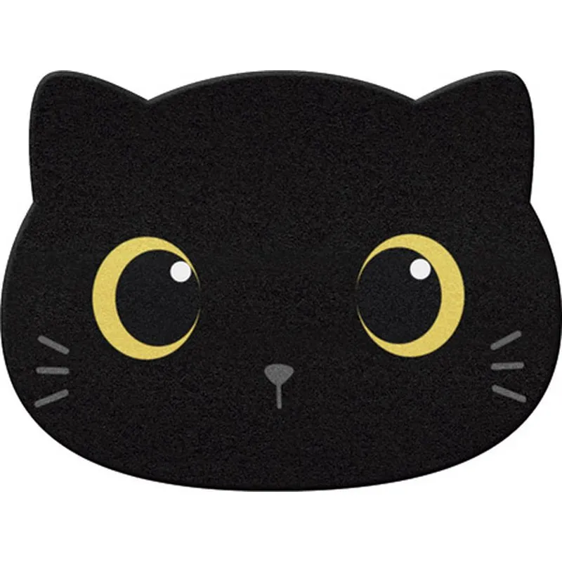 Compra FELPUDO GATO NEGRO-45X60CM ITOTAL XL1961 al mejor precio