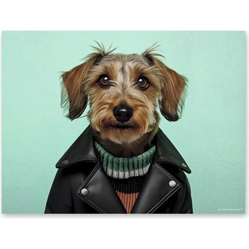 Compra MANTEL INDIVIDUAL FUNNY DOGS ELVIS 40X30CM MA CHERIE 1712V20028 al mejor precio