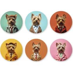 POSAVASOS GIFT SET 6 U...