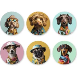 POSAVASOS GIFT SET 6 U...