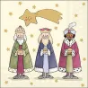 Compra SERVILLETA REYES MAGOS 33X33CM 33318660 al mejor precio