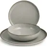 Compra VAJILLA 12 PZAS PORCELANA PEARL GRIS 9000621 al mejor precio