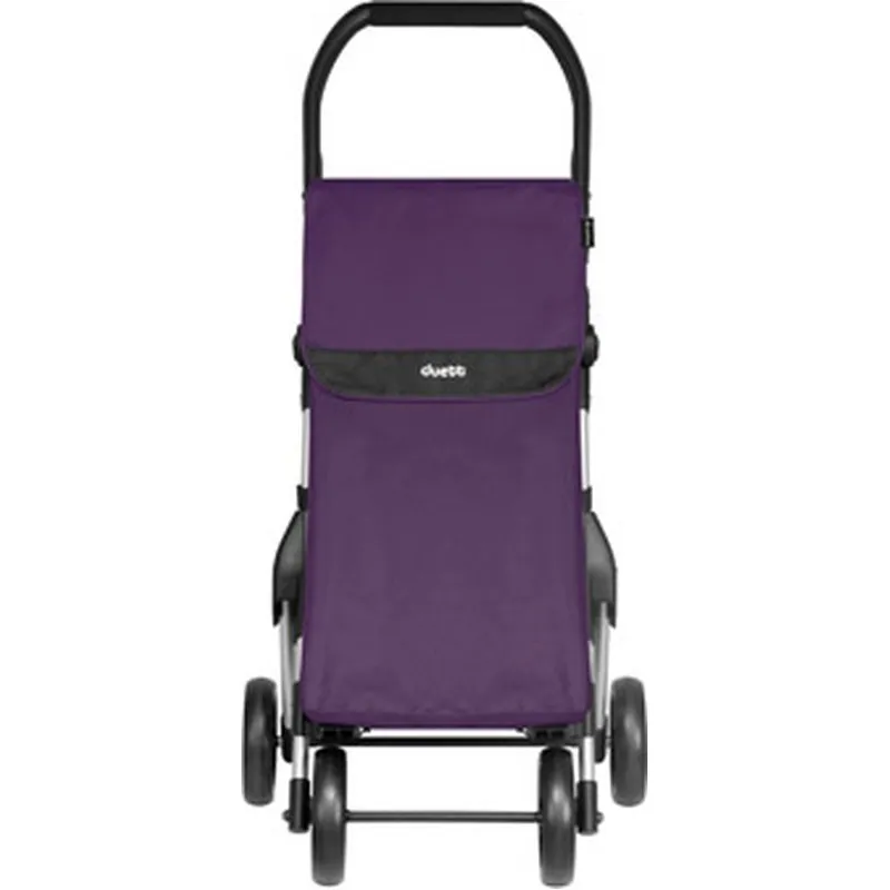 Compra CARRO COMPRA 4 RUEDAS MUUVI PLEGABLE PURPLE-ALUMINIO DUETT 998402 798 al mejor precio