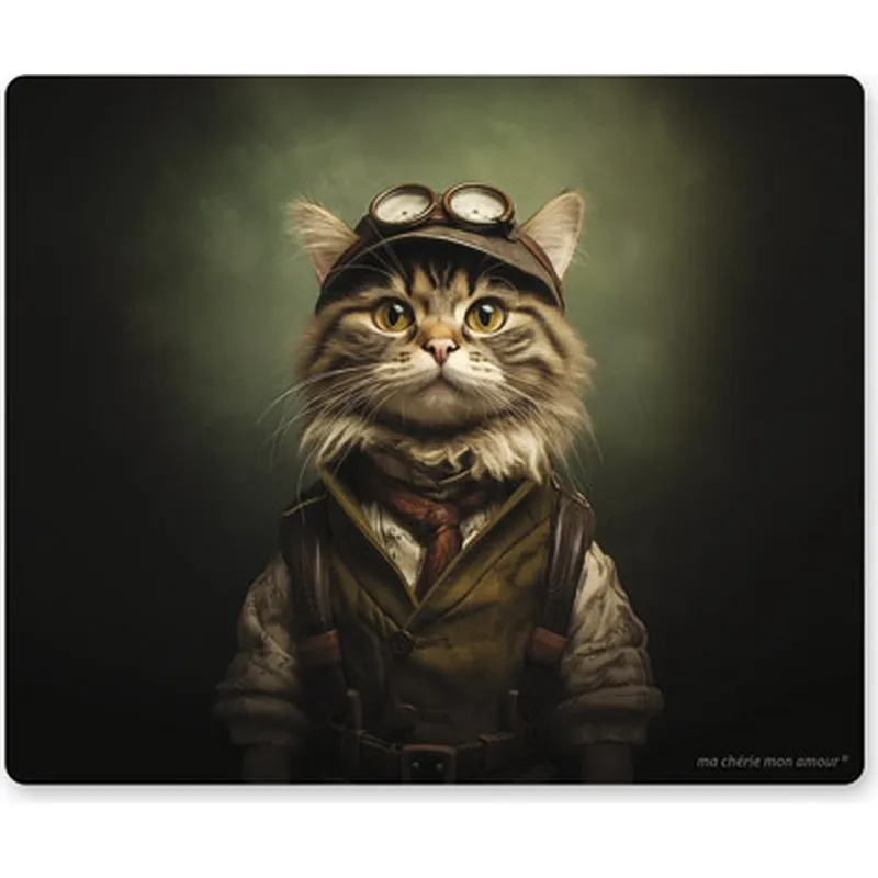 Compra ALFOMBRA VINILICA MOUSE MULTIUSOS 23X19CM OSCAR GATO 3000B420003 al mejor precio