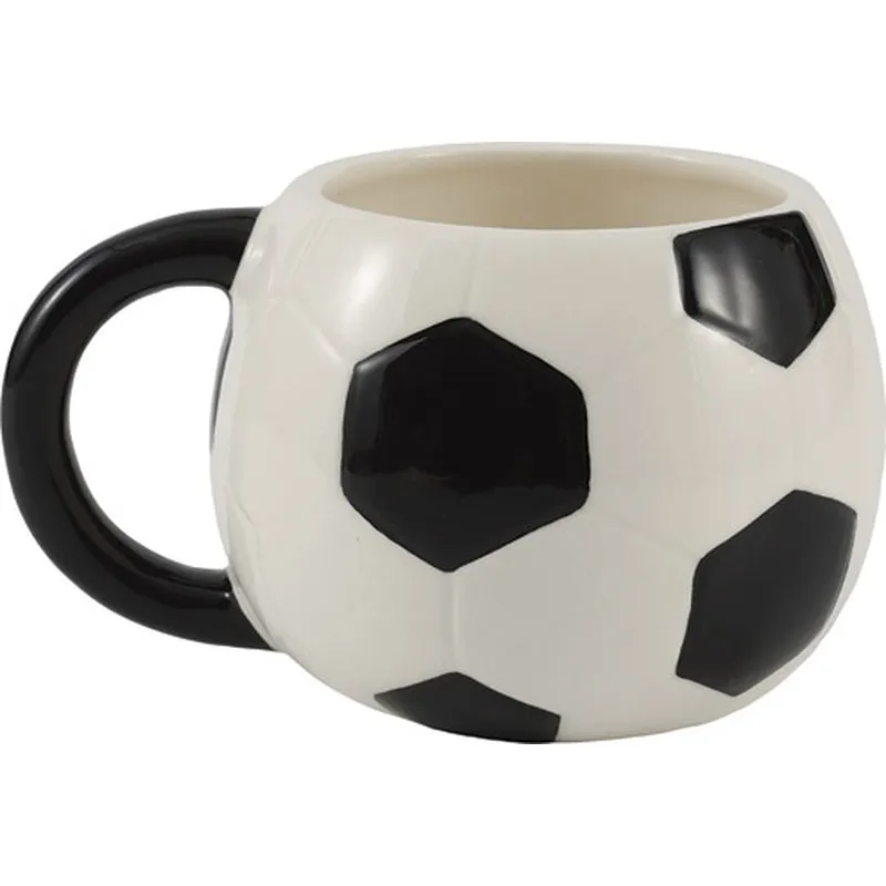 Compra TAZA CERAMICA DECORATIVA FOOTBALL ITOTAL XL2568K al mejor precio