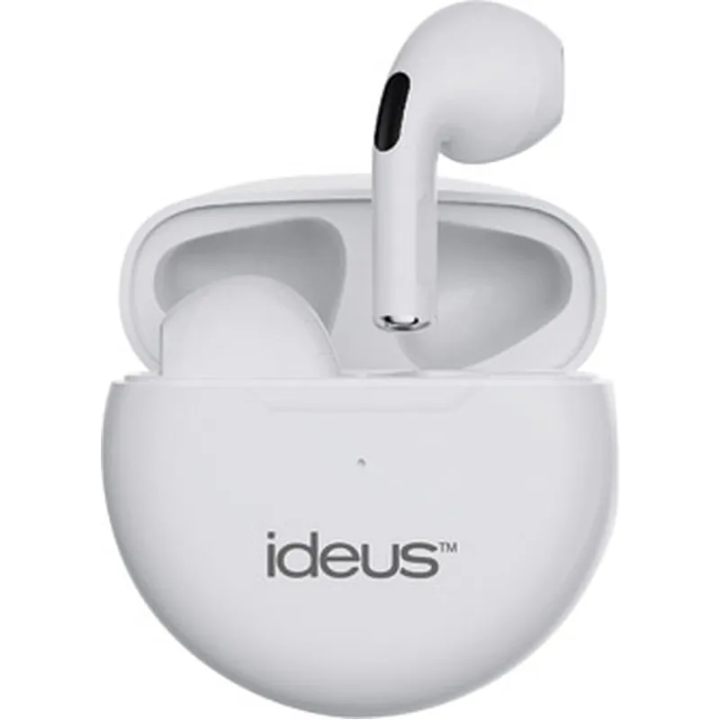 Compra AURICULARES BLUETOOTH 5.0 CON ESTUCHE DE CARGA SENSOR TACTIL BLANCO IDEUS SFW24WH al mejor precio