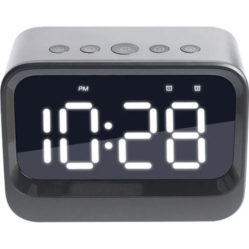 Compra RELOJ DESPERTADOR NEGRO CON BLUETOOHT DENVER DENVER TR-51GR al mejor precio