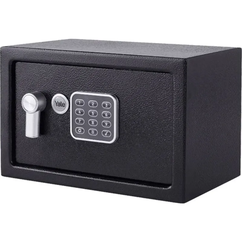 Compra CAJA FUERTE SEGURIDAD YEC/250/DB2 CON ALARMA YALE 250 X 350 X 250 MM NEGRA YALE YEC/250/DB2 al mejor precio