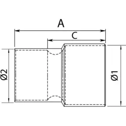 Compra REDUCCION COBRE M-H 5243 diametro 22 -18 MM 10 UDS STH F242238 al mejor precio