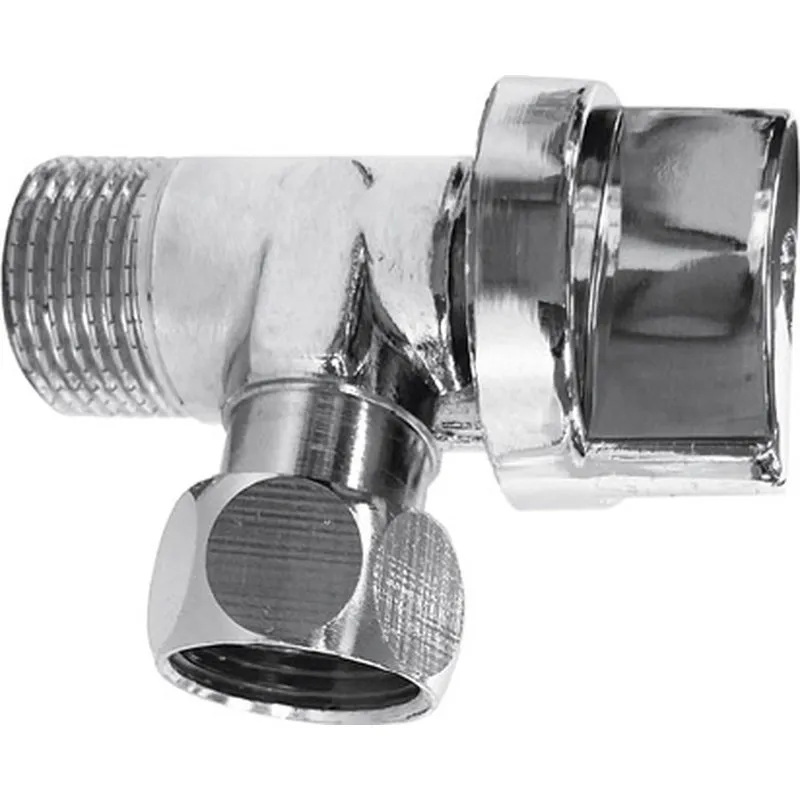 Compra VALVULA ESCUADRA AMERICA CORTA 3/8" X 3/8 TUERCA LOCA 90º 2 UDS STH 40237 al mejor precio