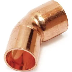 CURVA COBRE 45º M-H 5041...