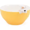 Compra BOL CERAMICA PERRO AMARILLO 0,55L 14X16X9,7CM VERSA 22580054 al mejor precio