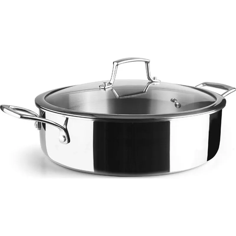 Compra RUSTIDERA BAJA INOX TRICHEF 28CM LACOR 60888 al mejor precio