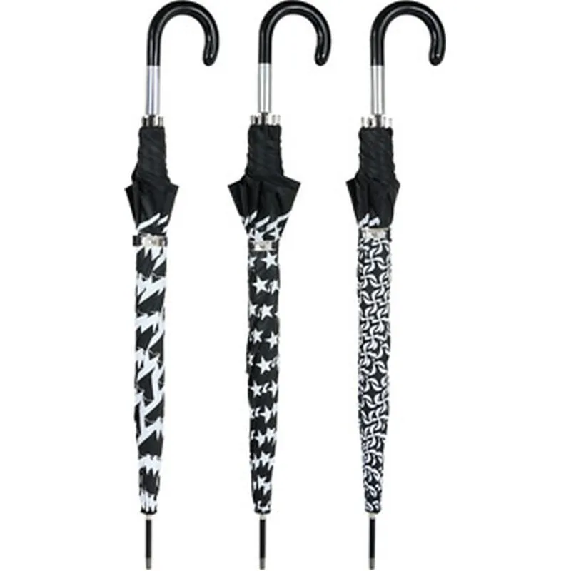 Compra PARAGUAS MUJER LARGO AUTOMATICO 3 SURTIDO GEOMETRICO CUATRO GOTAS D1000 al mejor precio