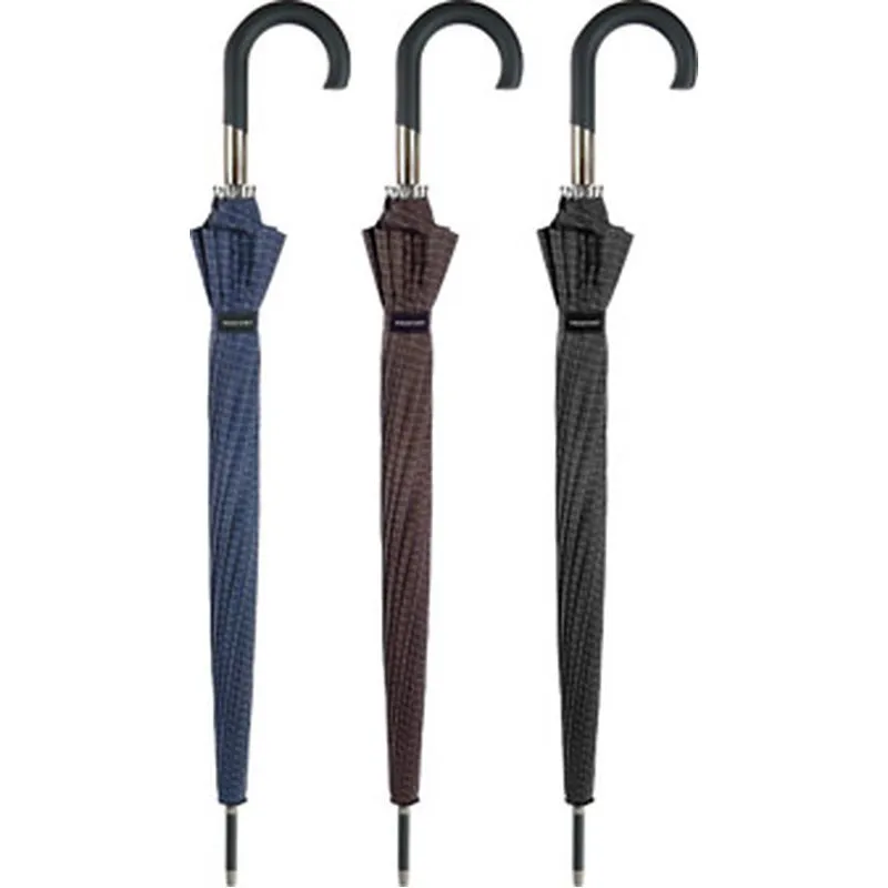 Compra PARAGUAS HOMBRE LARGO AUTOMATICO 3 SURTIDO CUADROS CUATRO GOTAS D1017 al mejor precio