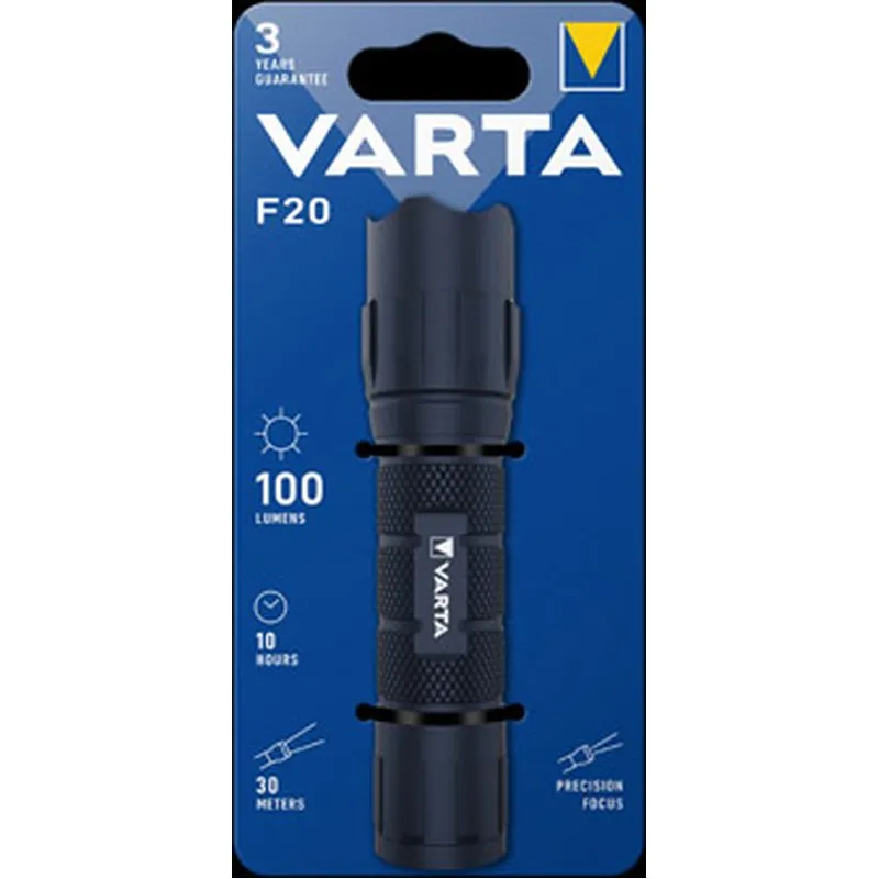 Compra LINTERNA LED F20 100LM 3AAA NO INCLUIDA VARTA 15671101111 al mejor precio