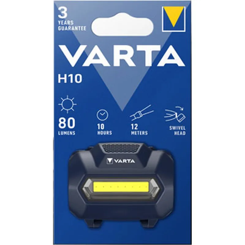Compra LINTERNA LED FRONTAL H10 100LM 3AAA NO INCLUIDA VARTA 15672101111 al mejor precio