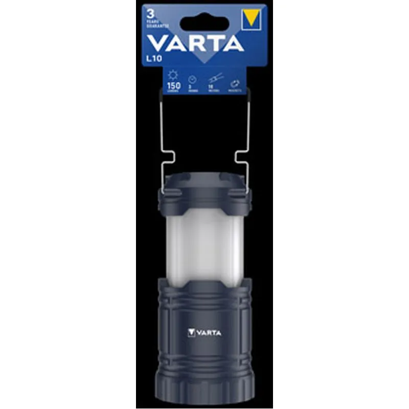 Compra LINTERNA LED CAMPING L10 PRO 150LM 3AA NO INCLUIDA VARTA 15673101111 al mejor precio