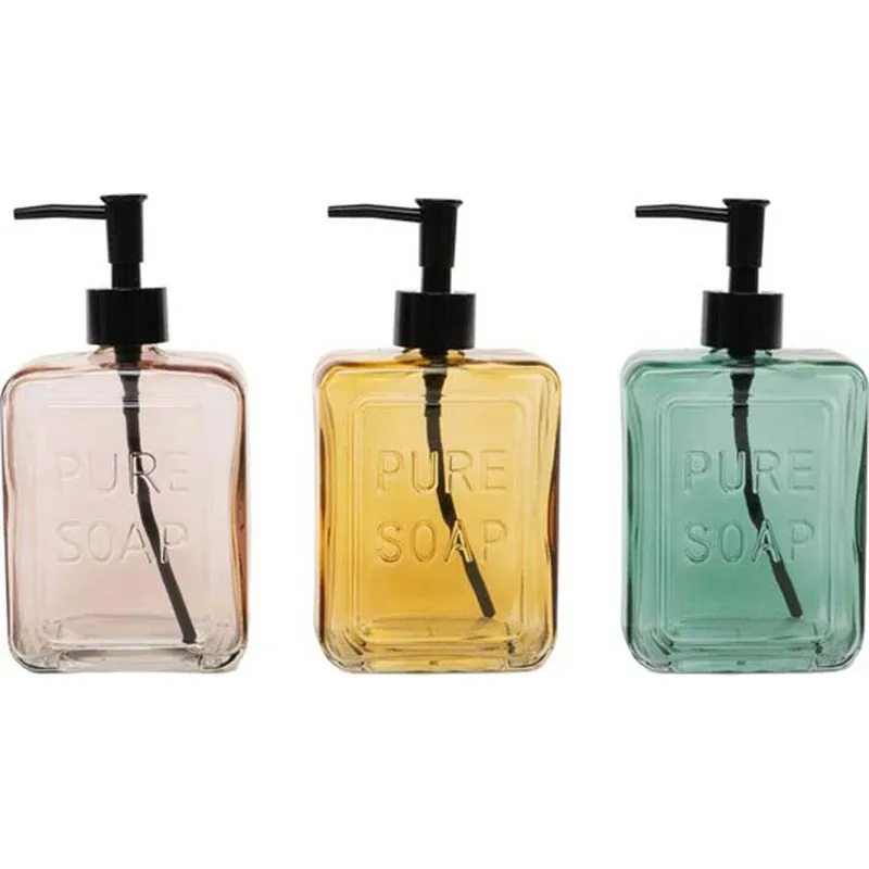 Compra DISPENSADOR JABON CRISTAL PURE SOAP 570ML SURTIDO COLOR D'CASA 2676233 al mejor precio