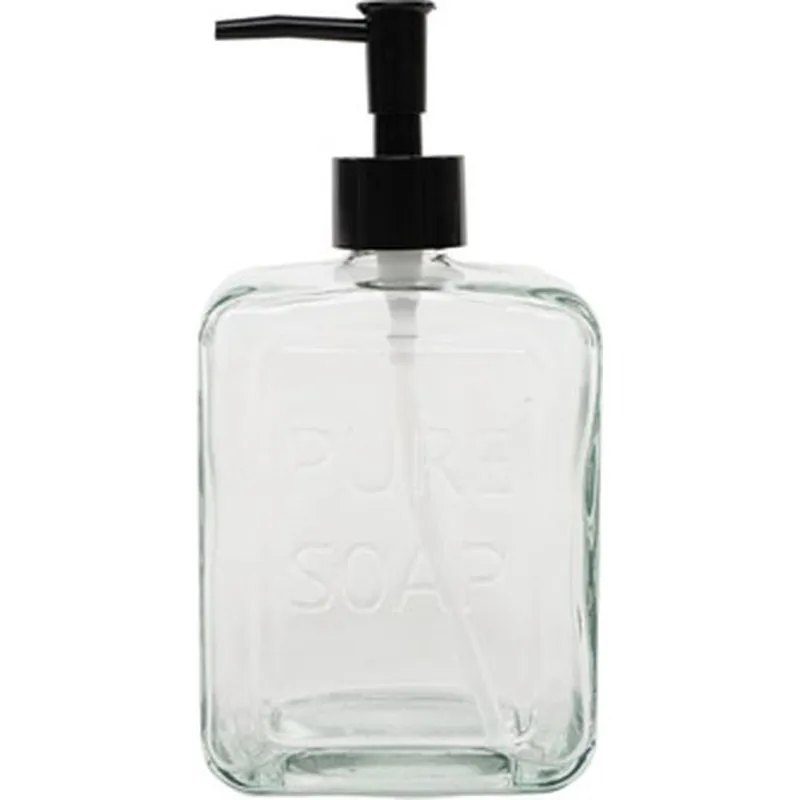 Compra DISPENSADOR JABON CRISTAL PURE SOAP 570ML SURTIDO TRANSPARENTE D'CASA 2676234 al mejor precio