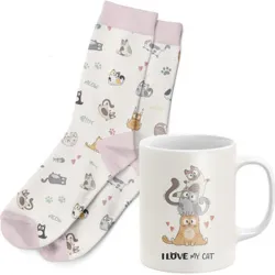 TAZA 300ML + CALCETIN...